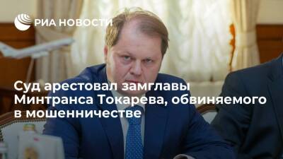 Владимир Токарев - Суд арестовал замминистра транспорта Токарева, обвиняемого в мошенничестве - ria.ru - Москва - Россия - Краснодарский край
