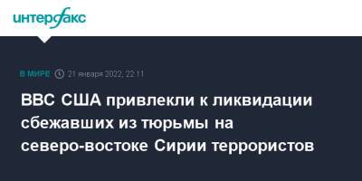 Олег Журавлев - ВВС США привлекли к ликвидации сбежавших из тюрьмы на северо-востоке Сирии террористов - interfax.ru - Москва - США - Сирия