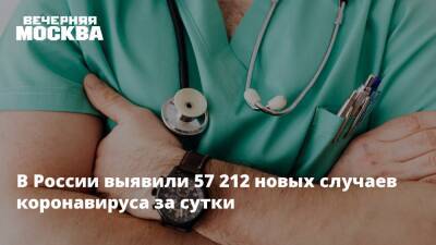 Сергей Собянин - Михаил Мишустин - В России выявили 57 212 новых случаев коронавируса за сутки - vm.ru - Москва - Россия