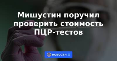 Владимир Путин - Михаил Мишустин - Мишустин поручил проверить стоимость ПЦР-тестов - news.mail.ru - Россия