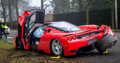 В Нидерландах механик разбил об дерево Ferrari Enzo за $3 млн (фото, видео) - focus.ua - Украина - Голландия