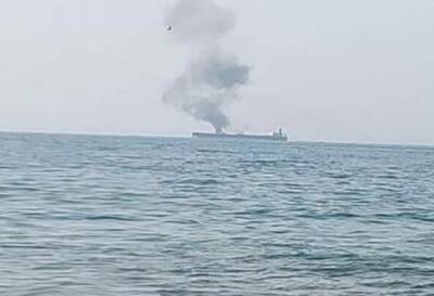 В Черном море на борту танкера с 700 тоннами мазута вспыхнул пожар - unn.com.ua - Россия - Украина - Киев - Стамбул - Тамань - Черное Море