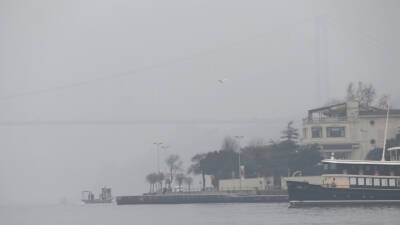 Движение в проливе Босфор закрыто в обоих направлениях из-за плохой видимости - mir24.tv - Турция - Румыния - Стамбул - Twitter