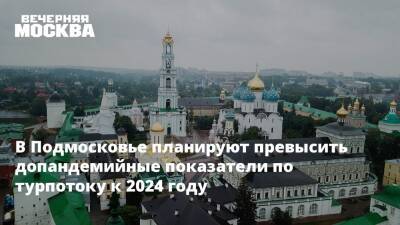 В Подмосковье планируют превысить допандемийные показатели по турпотоку к 2024 году - vm.ru - Московская обл.