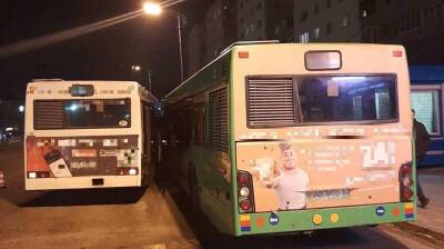 Два городских автобуса столкнулись в Бресте - belta.by - Белоруссия