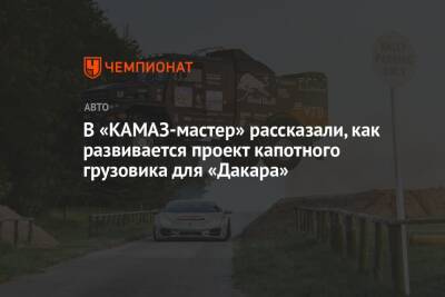 Эдуард Николаев - Айрат Мардеев - В «КАМАЗ-мастер» рассказали, как развивается проект капотного грузовика для «Дакара» - championat.com