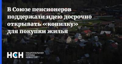 Валерий Рязанский - В Союзе пенсионеров поддержали идею досрочно открывать «копилку» для покупки жилья - nsn.fm - Россия