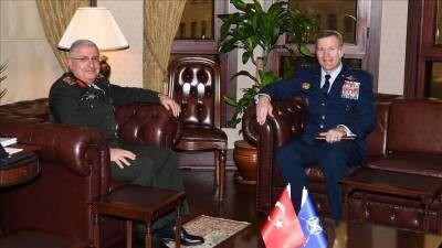 Яшар Гюлер - Начальник Генштаба Турции и главнокомандующий SACEUR обсудили процессы в НАТО - trend.az - Турция
