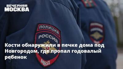 Кости обнаружили в печке дома под Новгородом, где пропал годовалый ребенок - vm.ru - Казань - Новгородская обл. - Холм - Следственный Комитет