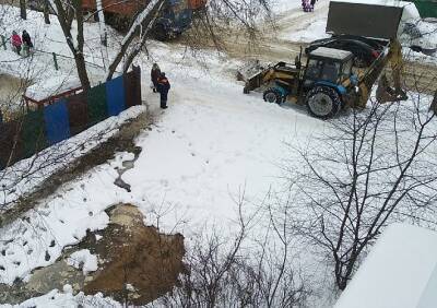 Из-за прорыва водопровода на двух улицах Рязани до конца дня отключили воду - ya62.ru - Рязань