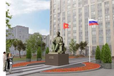 Хо Ши Мин - В Петербурге показали как будет выглядеть памятник Хо Ши Мину - znak.com - Россия - Санкт-Петербург - Вьетнам