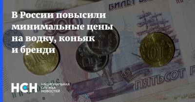 В России повысили минимальные цены на водку, коньяк и бренди - nsn.fm - Россия