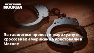 Пытавшегося провезти марихуану в кроссовках американца арестовали в Москве - vm.ru - Москва - Россия - США - ЦФО - Нью-Йорк - Москва