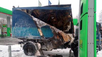 На АЗС в Могилеве взорвался газовый баллон в грузовике - belta.by - Белоруссия - район Могилева