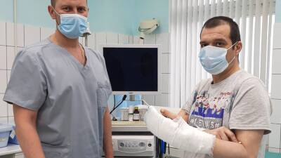 В Губкинском врачи пришили мужчине оторванную кисть руки - newdaynews.ru