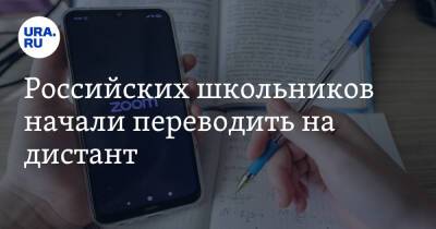 Российских школьников начали переводить на дистант - ura.news - Орловская обл. - Курская обл. - окр. Янао - Пермский край - Псков - Тульская обл. - Брянская обл. - район Псковский