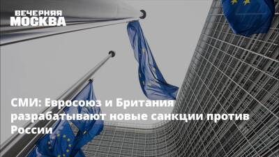 Владимир Путин - Борис Джонсон - Анналена Бербок - Джо Байден - СМИ: Евросоюз и Британия разрабатывают новые санкции против России - vm.ru - Россия - США - Украина - Вашингтон - Англия - Италия - Германия - Франция - Польша