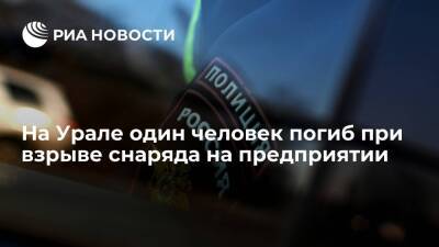 Источник: на Урале один человек погиб при взрыве снаряда на предприятии по утилизации мусора - ria.ru - Москва - Свердловская обл.