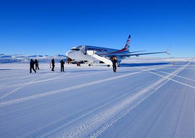 Самолет чешской авиакомпании Smartwings приземлился в Антарктиде: видео - vinegret.cz - Норвегия - Чехия - Антарктида - Осло - Чад - Кейптаун