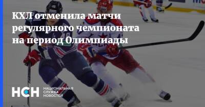 КХЛ отменила матчи регулярного чемпионата на период Олимпиады - nsn.fm - Россия - Пекин