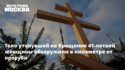 Тело утонувшей на Крещение 41-летней женщины обнаружили в километре от проруби - vm.ru - Ленинградская обл.