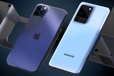 Рынок смартфонов за 2021 год: Apple догоняет Samsung - mediavektor.org