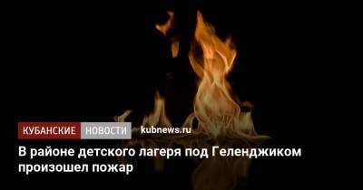 В районе детского лагеря под Геленджиком произошел пожар - kubnews.ru - Россия - Сочи - Краснодарский край - Геленджик - район Адлерский, Сочи - Геленджик