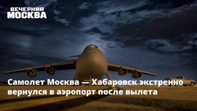 Самолет Москва — Хабаровск экстренно вернулся в аэропорт после вылета - vm.ru - Москва - Челябинск - Хабаровск