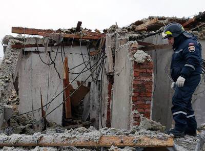 Появилось видео с места взрыва газа в жилом доме в Серпухове - tvc.ru