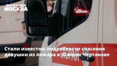 Стали известны подробности спасения девушки из пожара в Южном Чертанове - vm.ru - Москва - Россия - Архангельская обл.