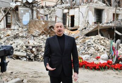 Ильхам Алиев - Президент Ильхам Алиев - Президент Ильхам Алиев: В среднем я посещаю Гянджу каждый год - trend.az - Азербайджан