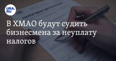 В ХМАО будут судить бизнесмена за неуплату налогов. Ущерб для бюджета составил более 46 млн - ura.news - Москва - Россия - Югра - окр. Янао - Нижневартовск