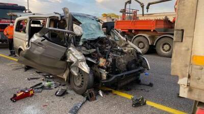 Трагедия на шоссе № 6: женщина погибла, пять человек - в больнице - vesty.co.il - Израиль - Беэр-Шевы