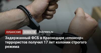 Задержанный ФСБ в Краснодаре «спонсор» террористов получил 17 лет колонии строгого режима - kubnews.ru - Сирия - Краснодарский край - Краснодар - Стамбул - Краснодар