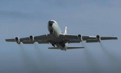 США перебросили в Европу единственный самолёт радиационного мониторинга WC-135 Constant Phoenix - topwar.ru - Россия - США - КНДР - Англия
