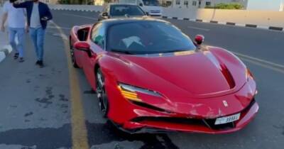 Украинец в Дубае разбил эксклюзивный суперкар Ferrari за миллион долларов (видео) - focus.ua - Украина - Эмираты - Голландия