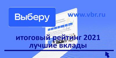 Сохранить от инфляции: «Выберу.ру» подготовил итоговый рейтинг лучших вкладов в 2021 году - vkurse.net - Москва - Россия