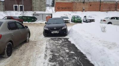 Пензенец показал еще одного любителя тротуаров на Ладожской - penzainform.ru - Пенза