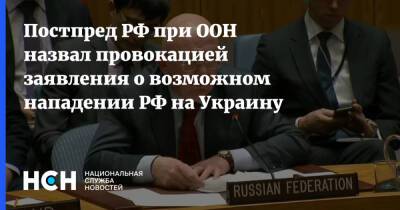 Василий Небензя - Постпред РФ при ООН назвал провокацией заявления о возможном нападении РФ на Украину - nsn.fm - Россия - Украина