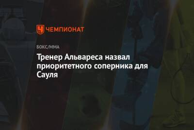 Александр Усик - Энтони Джошуа - Альварес Сауля - Тренер Альвареса назвал приоритетного соперника для Сауля - championat.com - Англия