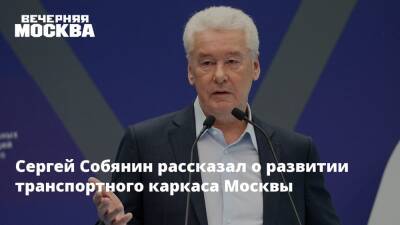 Сергей Собянин - Сергей Собянин рассказал о развитии транспортного каркаса Москвы - vm.ru - Москва - Москва - Строительство