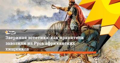 Звериная эстетика: как правители завозили на Русь африканских хищников - ridus.ru - Москва - Англия - Русь