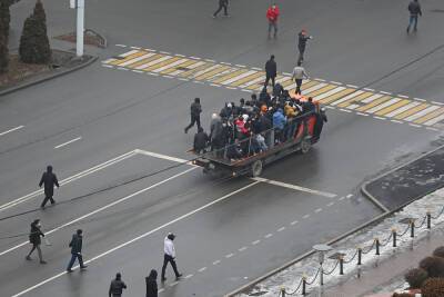 В Алматы протестующие захватили резиденцию президента - grodnonews.by - Казахстан - Белоруссия - Алма-Ата - Протесты