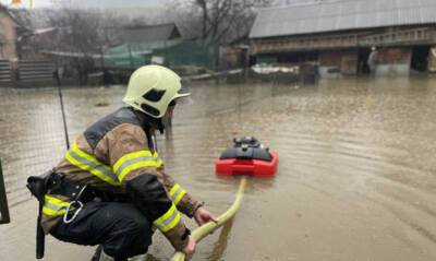 Из-за паводка на Закарпатье затопило треть области - capital.ua - Украина - район Береговский - Закарпатская обл.