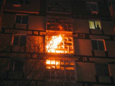 На Луганщине произошел пожар в многоэтажке, один человек погиб - vchaspik.ua - Украина - район Старобельский