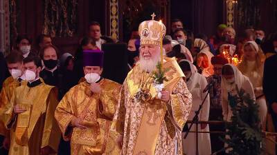 патриарх Кирилл - Патриарх Кирилл пожелал россиянам мира и любви - tvc.ru - Русь
