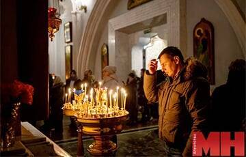 Рождество Христово - Минчане празднуют православное Рождество Христово - charter97.org - Белоруссия - Минск
