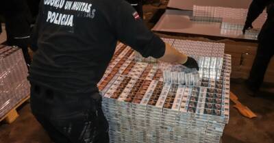 VID в прошлом году конфисковал 52,023 млн контрабандных сигарет - rus.delfi.lv - Россия - Китай - Гонконг - Белоруссия - Турция - Латвия - Сингапур
