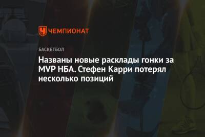 Кевин Дюрант - Яннис Адетокунбо - Стефен Карри - Никола Йокич - Названы новые расклады гонки за MVP НБА. Стефен Карри потерял несколько позиций - championat.com