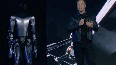 Илон Маск - Илон Маск презентовал прототип человекоподобного робота Optimus Unit 1 - unn.com.ua - Украина - Киев